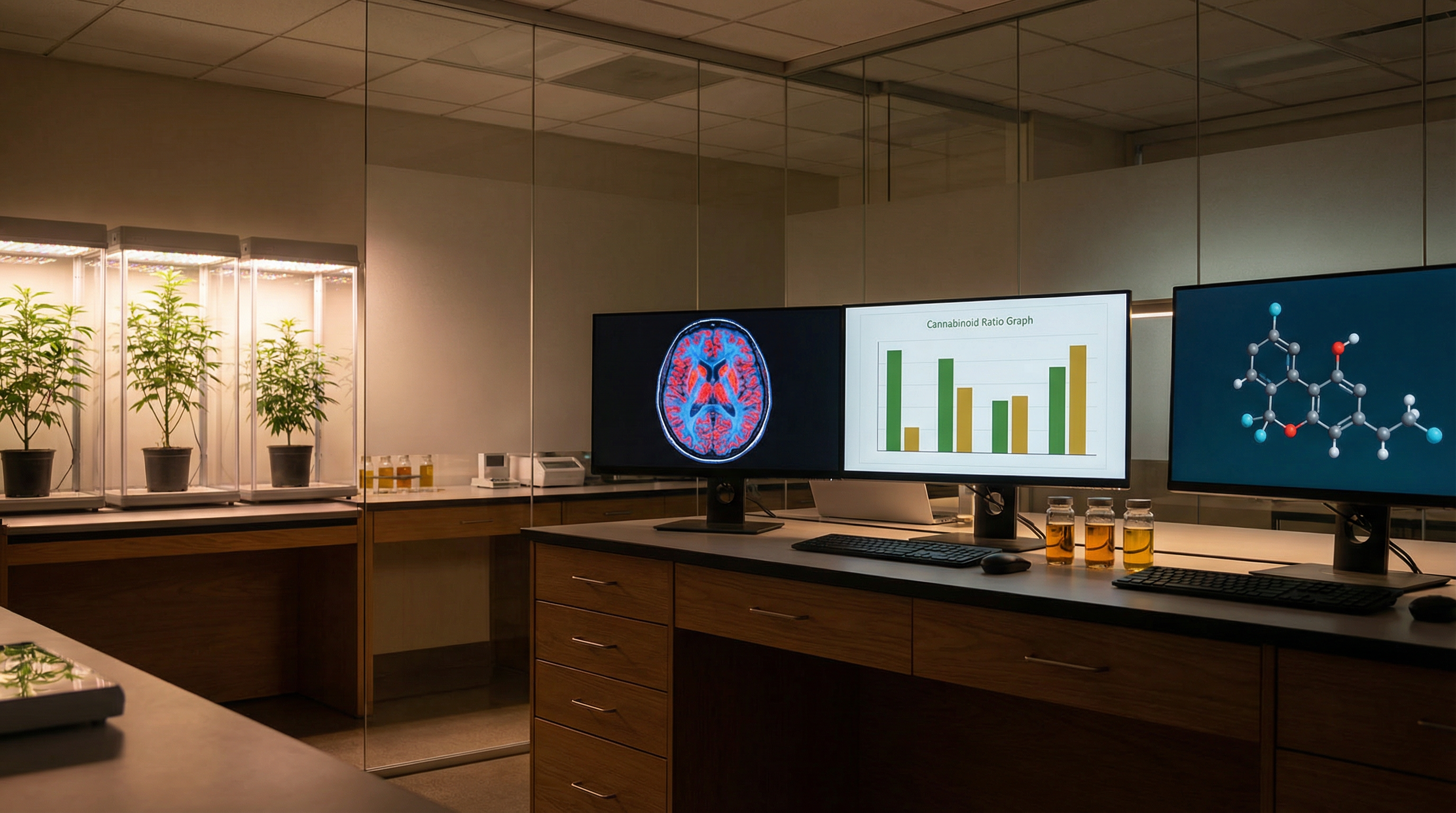 Ratio THC:CBD y la Ciencia de la No Psicoactividad